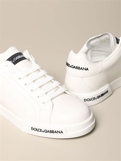 dolce gabbana white sneakers|Dolce & Gabbana sneakers farfetch.